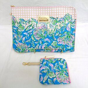 Lilly Pulitzer Padded Tech Tablet Pouch Set Chick Magnet